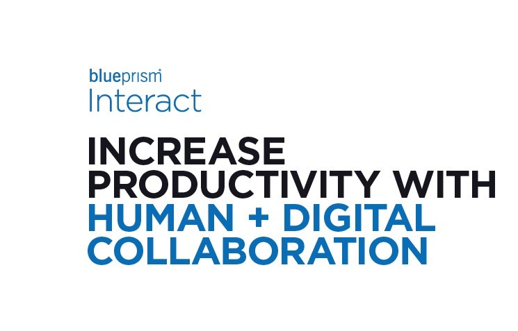 Thumbnail: Blue Prism Interact. Increase Productivity with Human and Digital Collaboration