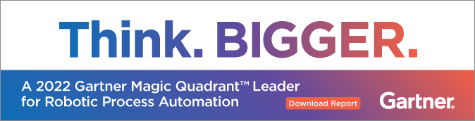 Quadrante mágico de RPA do Gartner